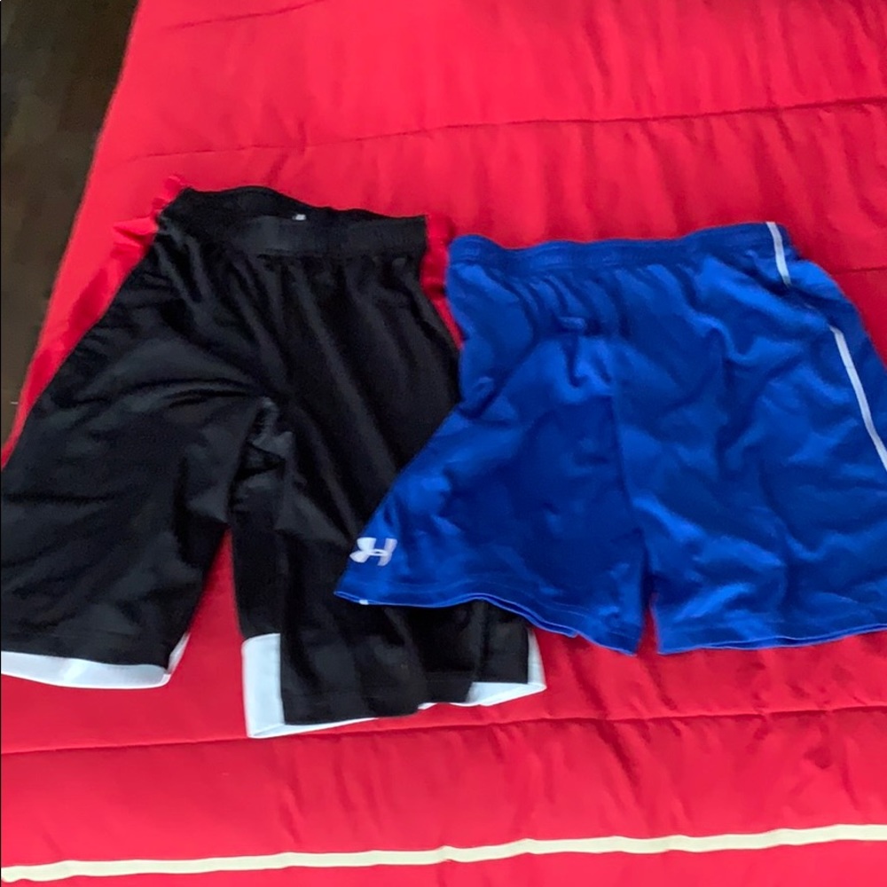 2 pairs of boys size large shorts